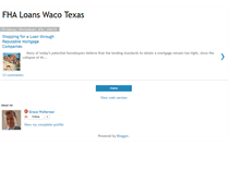 Tablet Screenshot of fhaloanswacotexas.blogspot.com