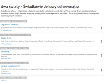 Tablet Screenshot of dwa-swiaty.blogspot.com