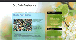 Desktop Screenshot of ecoclubrcia.blogspot.com