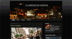 Desktop Screenshot of clarendonnights.blogspot.com
