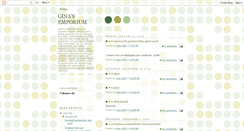 Desktop Screenshot of ginasemporium.blogspot.com