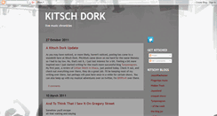 Desktop Screenshot of kitschdork.blogspot.com