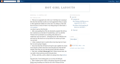 Desktop Screenshot of hot-girl-layouts.blogspot.com