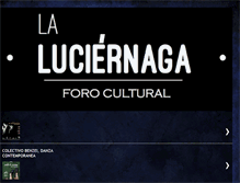 Tablet Screenshot of forolaluciernaga.blogspot.com