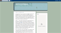 Desktop Screenshot of marchofthehumans.blogspot.com