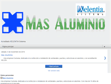 Tablet Screenshot of masaluminio.blogspot.com
