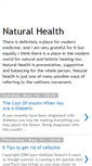Mobile Screenshot of naturalhealth-prodg.blogspot.com