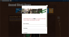 Desktop Screenshot of anandbhattpress.blogspot.com