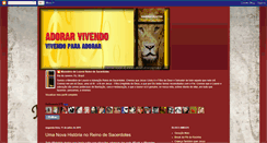 Desktop Screenshot of ministeriodelouvorreinodesacerdotes.blogspot.com