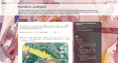 Desktop Screenshot of kumikosjunkyard.blogspot.com