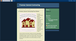 Desktop Screenshot of freemangeneralcontracting.blogspot.com