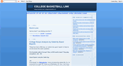 Desktop Screenshot of collegebasketballlink.blogspot.com