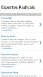 Mobile Screenshot of esportesradicaisx.blogspot.com