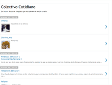 Tablet Screenshot of colectivocotidiano.blogspot.com