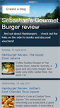 Mobile Screenshot of gourmetburgerreview.blogspot.com