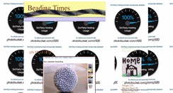 Desktop Screenshot of beadingtimes.blogspot.com