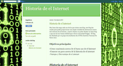 Desktop Screenshot of historiadeelinternet.blogspot.com