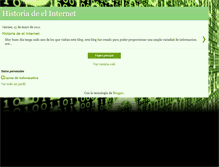 Tablet Screenshot of historiadeelinternet.blogspot.com