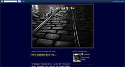 Desktop Screenshot of elalhaquin.blogspot.com