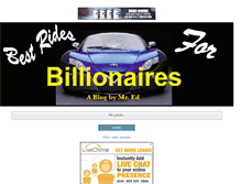 Tablet Screenshot of mred-billionaire-rides.blogspot.com