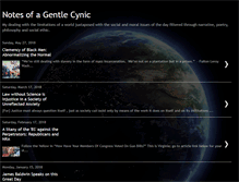 Tablet Screenshot of gentlecynic.blogspot.com