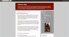 Desktop Screenshot of folktours.blogspot.com
