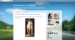 Desktop Screenshot of preenchendoorequisito.blogspot.com