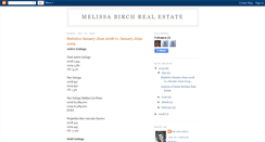 Desktop Screenshot of melissabirchsbrealestate.blogspot.com