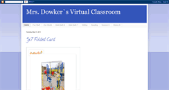 Desktop Screenshot of dowkerclassroom.blogspot.com