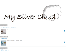 Tablet Screenshot of mysilvercloud.blogspot.com