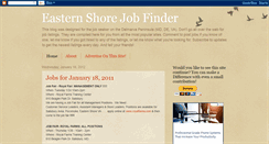 Desktop Screenshot of easternshorejobfinder.blogspot.com