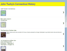 Tablet Screenshot of connecticuthistory.blogspot.com