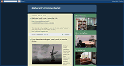 Desktop Screenshot of maharaniscommentariat.blogspot.com