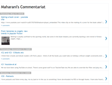 Tablet Screenshot of maharaniscommentariat.blogspot.com