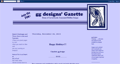 Desktop Screenshot of ggdesignsgazette.blogspot.com