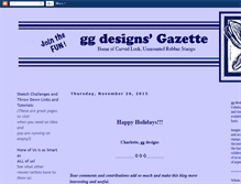 Tablet Screenshot of ggdesignsgazette.blogspot.com