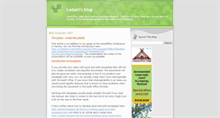 Desktop Screenshot of lodahl.blogspot.com