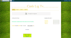 Desktop Screenshot of hdligtvizle9.blogspot.com
