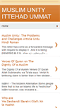 Mobile Screenshot of ittehadummat.blogspot.com
