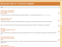 Tablet Screenshot of ittehadummat.blogspot.com