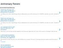 Tablet Screenshot of anniversary-flowers.blogspot.com