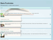 Tablet Screenshot of bare-footnotes.blogspot.com