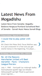 Mobile Screenshot of mogadishu-news.blogspot.com