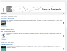 Tablet Screenshot of casaemconstrucao1.blogspot.com