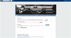Desktop Screenshot of elektronika-elektronika.blogspot.com