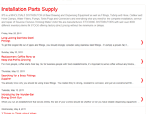 Tablet Screenshot of installationpartssupply.blogspot.com