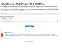 Tablet Screenshot of mudrasasthra.blogspot.com