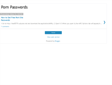 Tablet Screenshot of how-to-get-porn-passwords.blogspot.com