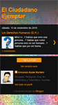 Mobile Screenshot of elciudadanoejemplar.blogspot.com