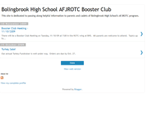 Tablet Screenshot of bhsafjrotc.blogspot.com